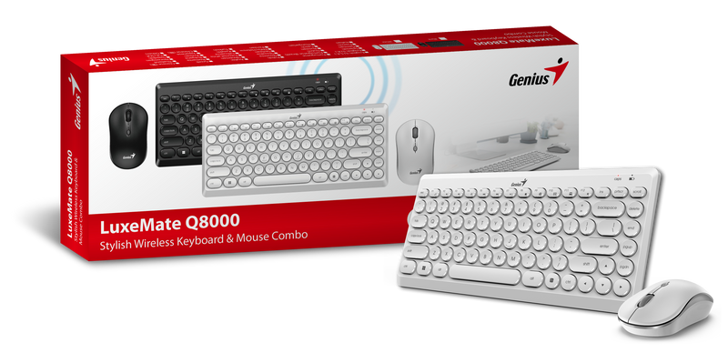 Combo Genius Inalámbrico LUXEMATE Q8000