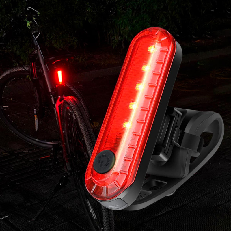 Luz Led Bicicleta Impermeable Ciclismo Trasera Delantera 056