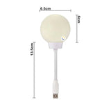 Luz LED De Noche USB Luna Atenuador Lámpara Infantil 8LAM