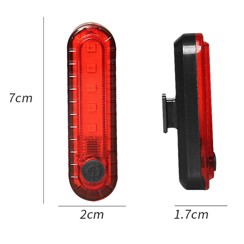 Luz Led Bicicleta Impermeable Ciclismo Trasera Delantera 056