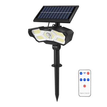 Luz Solar De Jardín Con Detección De Movimiento Y Control KXK-600L