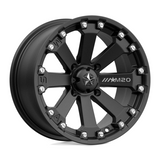 MSA M20 KORE 14X7 4X156 ET+0 BOCIN: 132 MATTE BLACK JW14031