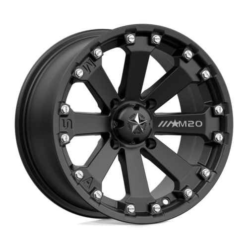 MSA M20 KORE 14X7 4X156 ET+0 BOCIN: 132 MATTE BLACK JW14031