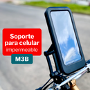 Soporte Para Moto-Bici Impermeable Giratorio M3B