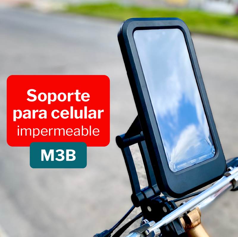 Soporte Para Moto-Bici Impermeable Giratorio M3B