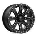 MSA M42 15X7 4X156 ET+10 BOCIN: 132 S-BLK MILL JW15055