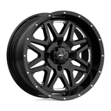 MSA M26 VIBE 14X7 4X137 ET+0 BOCIN: 112.1 MILLED G-BLACK JW14030