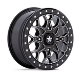 MSA MA48 PORTAL UVT BEADLOCK 15X6 4X156 ET+38 BOCIN 115.1 G-BLK MILL JW15029