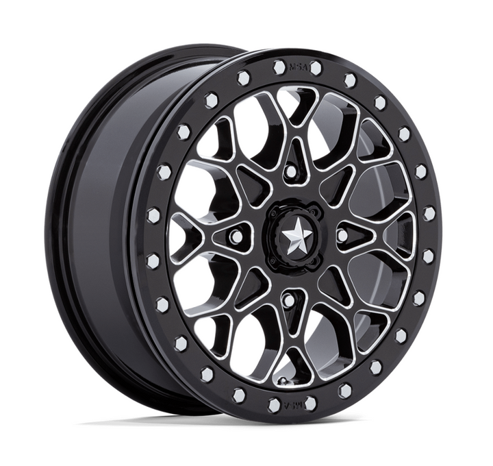 MSA MA48 PORTAL UVT BEADLOCK 15X6 4X156 ET+38 BOCIN 115.1 G-BLK MILL JW15029