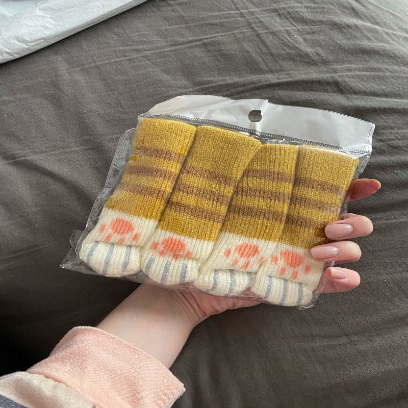 Medias protectoras para patas de sillas y muebles x 4 unidades
