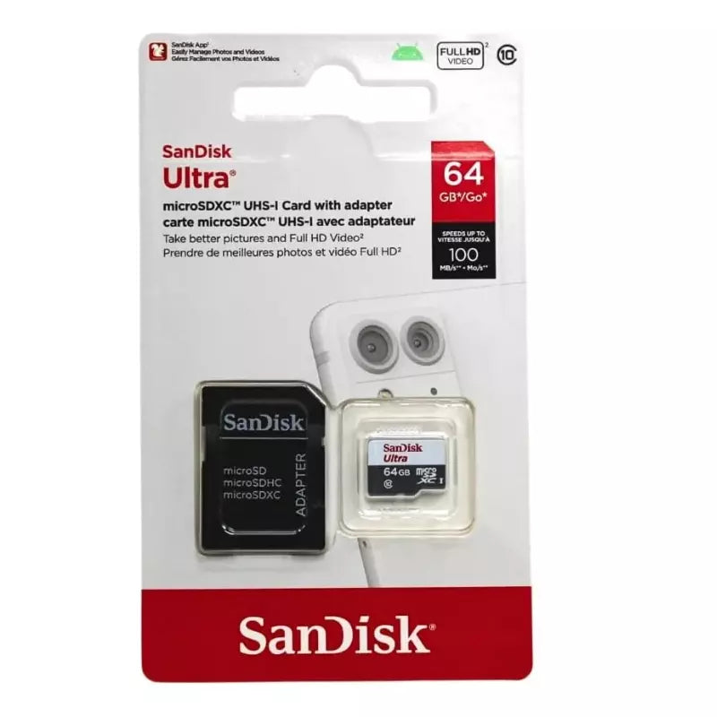 Memoria Micro SD Sandisk SDSQUNR-GN3