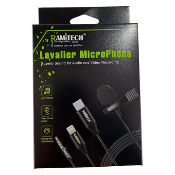 Micrófono De Solapa Para Celular RAM-042