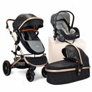 Coche 4En1 Moises Milo Ts  Negro Priori