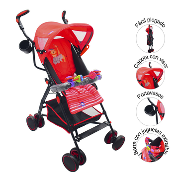 COCHE PASEADOR JL500-6 BEBESITOS