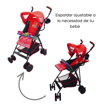 COCHE PASEADOR JL500-6 BEBESITOS