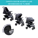 COCHE ESTÁNDAR MFC-14 NEGRO BEBESITOS