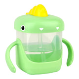 VASO ENTRENADOR PARA BEBÉ CON DISEÑO DE DINOSAURIO 300ML 35157-9 MUNBE