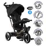 TRICICLO RECLINABLE DERIO EB365 EBABY NEGRO