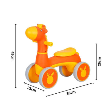 MONTABLE INFANTIL EN FORMA DE VENADO JB-601 MUNBE VERDE