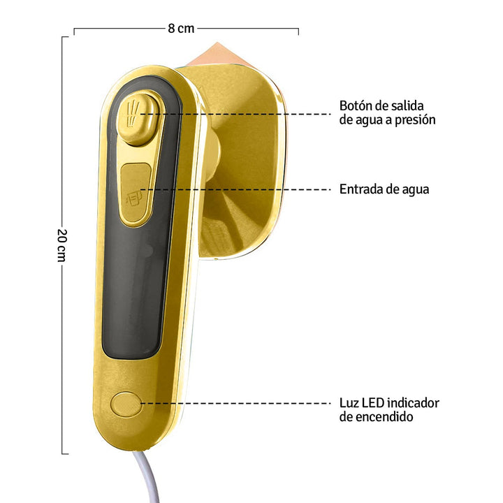 Plancha A Vapor Viajera Portátil Para Ropa PVP01