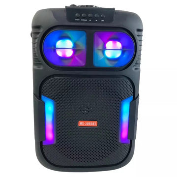Parlante/Cabina De Sonido Bluetooth Con 20w De Potencia Y Retroiluminado RGB MS-2065BT