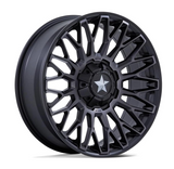 MSA CLUBBER UTV 14X7 4X137/156 ET+10 BOCIN: 110.1 M-BLK DDT JW14035