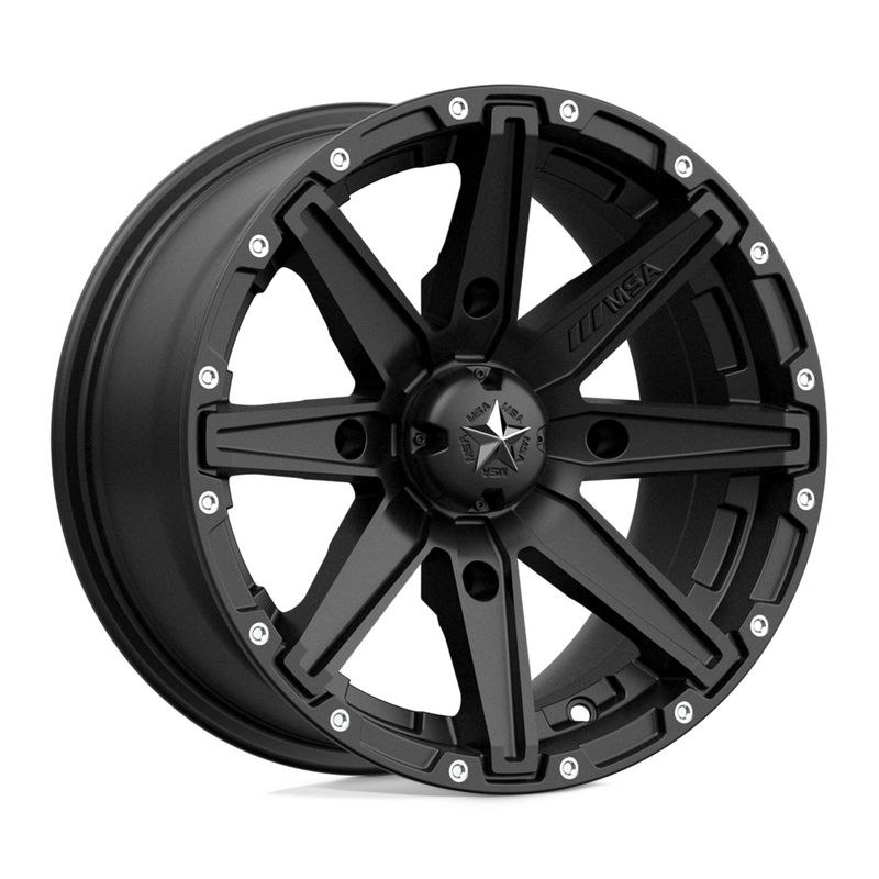 MSA MA033 15X7 4X156 ET+10 BOCIN: 132 S-BLK JW15050
