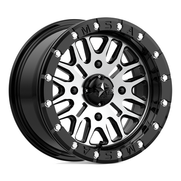 MSA M37 14X7 4X137 ET+10 BOCIN: 112.1 G-BLK MACH JW14032