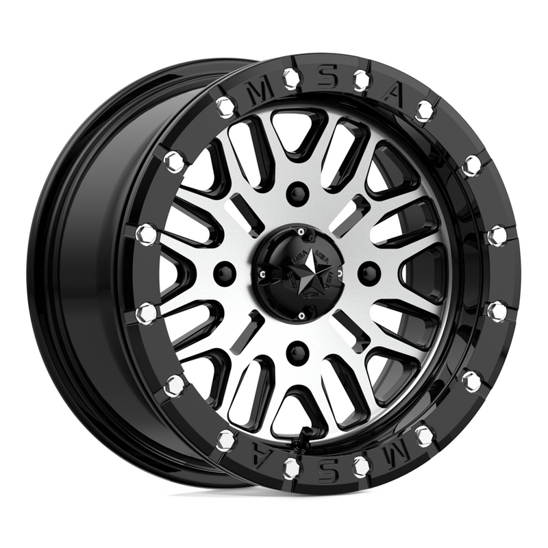 MSA M37 14X7 4X137 ET+10 BOCIN: 112.1 G-BLK MACH JW14032