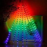 Luces Led Lagrima 3 M Meteoro Decoración Navidad 30 cm RF M30R