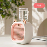 Mini Ventilador Portatil Con Difusor De Aromas MVD001