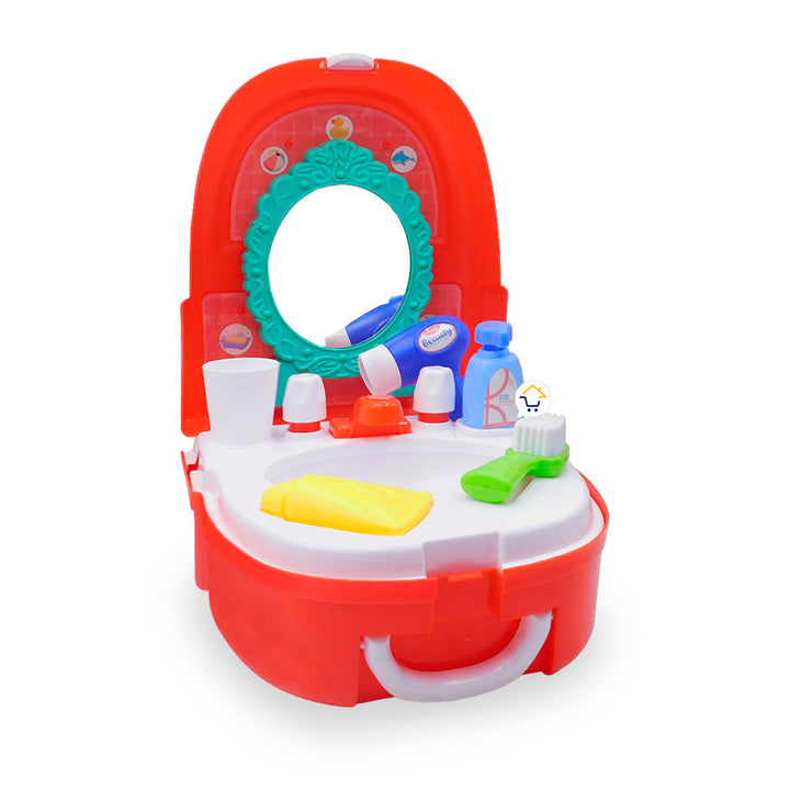 Maletín Tocador Set De Baño 2 En 1 Didáctico Niños 7f702
