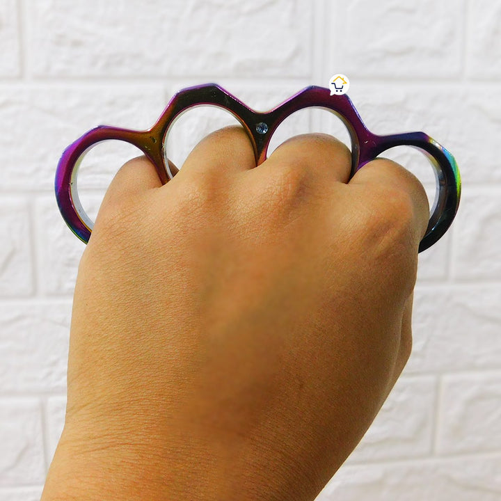 Manopla Tornasol Defensa Personal Acero inoxidable NV003