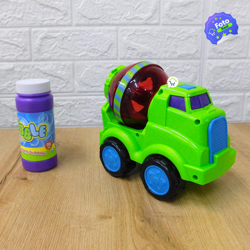 Máquina De Burbujas Camión Mezclador Burbujero Interactivo 012