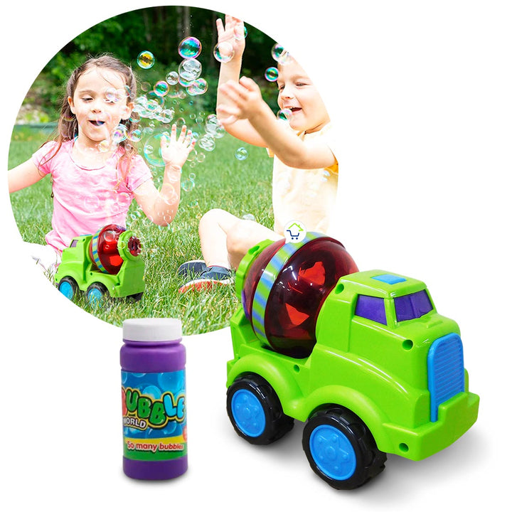 Máquina De Burbujas Camión Mezclador Burbujero Interactivo 012