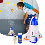 Máquina De Burbujas Cohete Espacial Burbujero Astronauta FH102