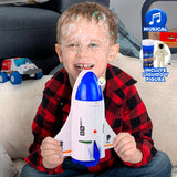 Máquina De Burbujas Cohete Espacial Burbujero Astronauta FH102