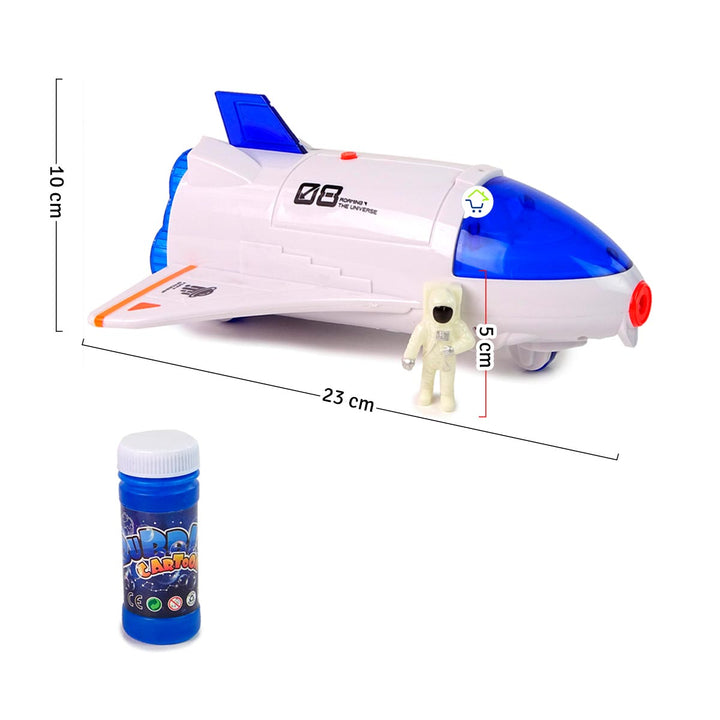 Máquina De Burbujas Cohete Espacial Burbujero Astronauta FH102