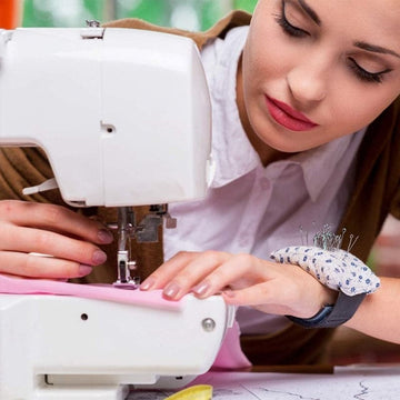 Máquina De Coser Eléctrica Con 12 Puntadas Integradas