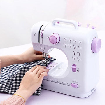 Máquina De Coser Eléctrica Con 12 Puntadas Integradas