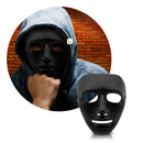 Máscara Asesino Sin Rostro Halloween Sin Expresión Mimo Disfraz AF69