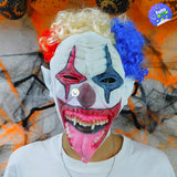 Máscara De Payaso Asesino Látex Halloween Disfraz OF-630
