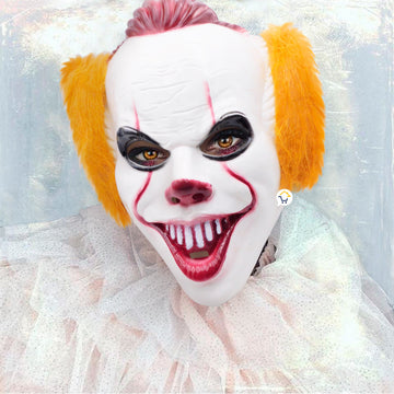 Máscara Halloween IT Payaso Asesino Disfraz OF368