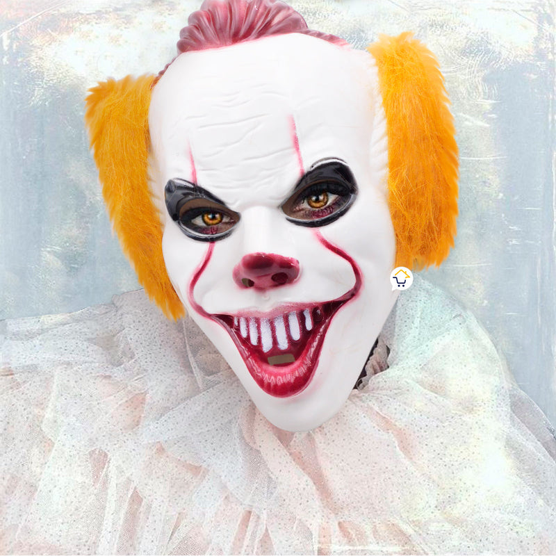 Máscara Halloween IT Payaso Asesino Disfraz OF368