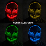 Máscara Luminosa De La Purga Disfraz Fiesta Cosplay Halloween MPU01