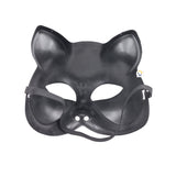 Máscara Steampunk Gato Efecto Metal Halloween Mujer Of325