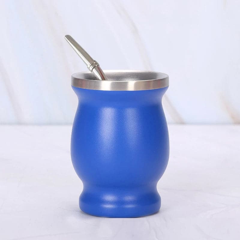 Mate + Bombilla Y Cepillo Para Limpiar 250 Ml