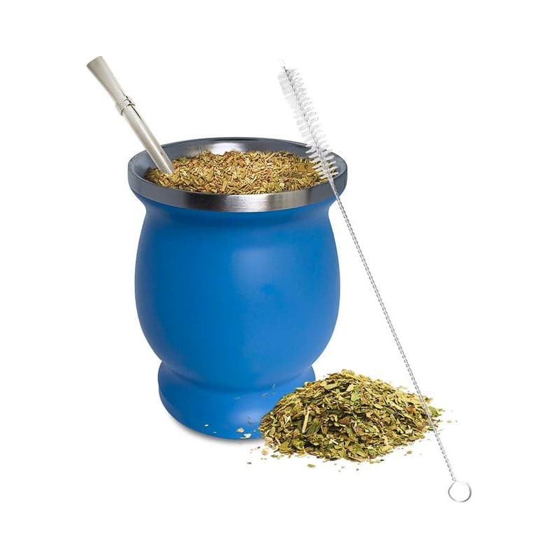 Mate + Bombilla Y Cepillo Para Limpiar 250 Ml