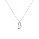 Cadena Con Dije Baño De Oro Collar Inicial Letra Colgante CBF01