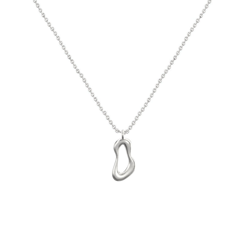 Cadena Con Dije Baño De Oro Collar Inicial Letra Colgante CBF01